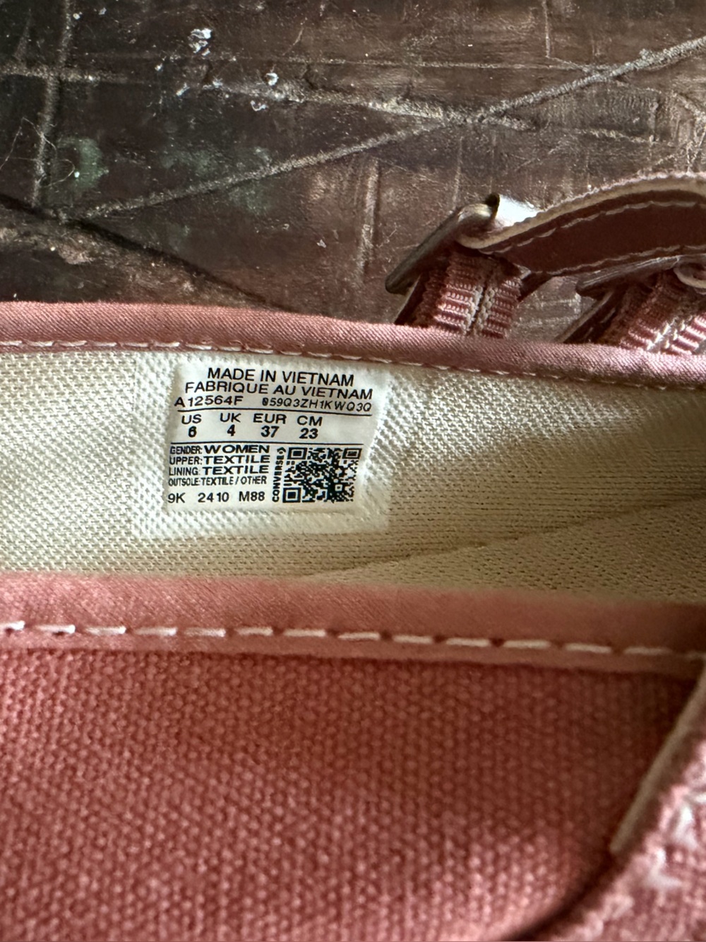 Converse DAINTY Pink Double-Strap Canvas Mary Jane Sneakers 6 - Picture 6 of 7